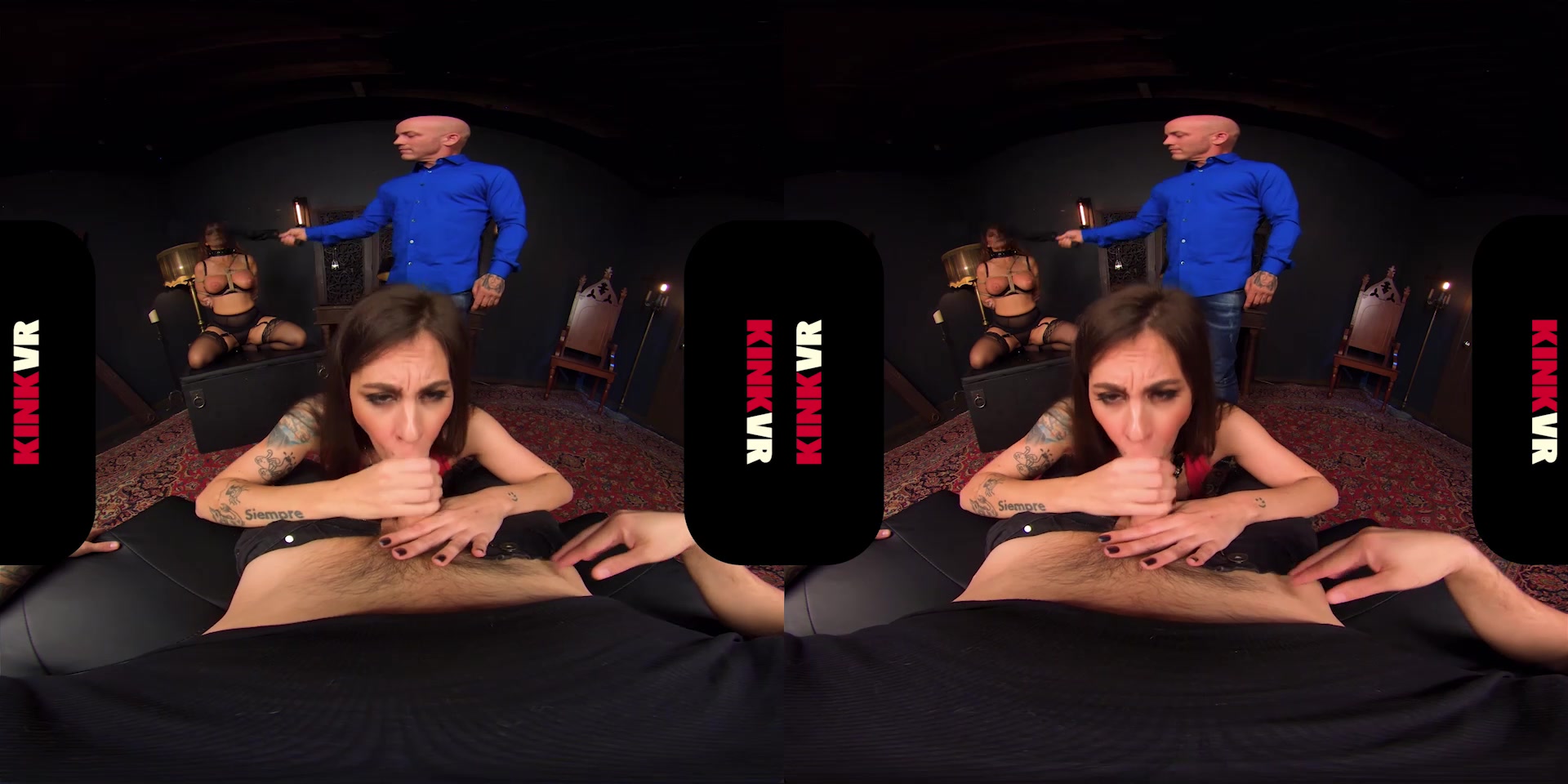 Kacie Castle & Syren de Mer in King of the Castle - KinkVR