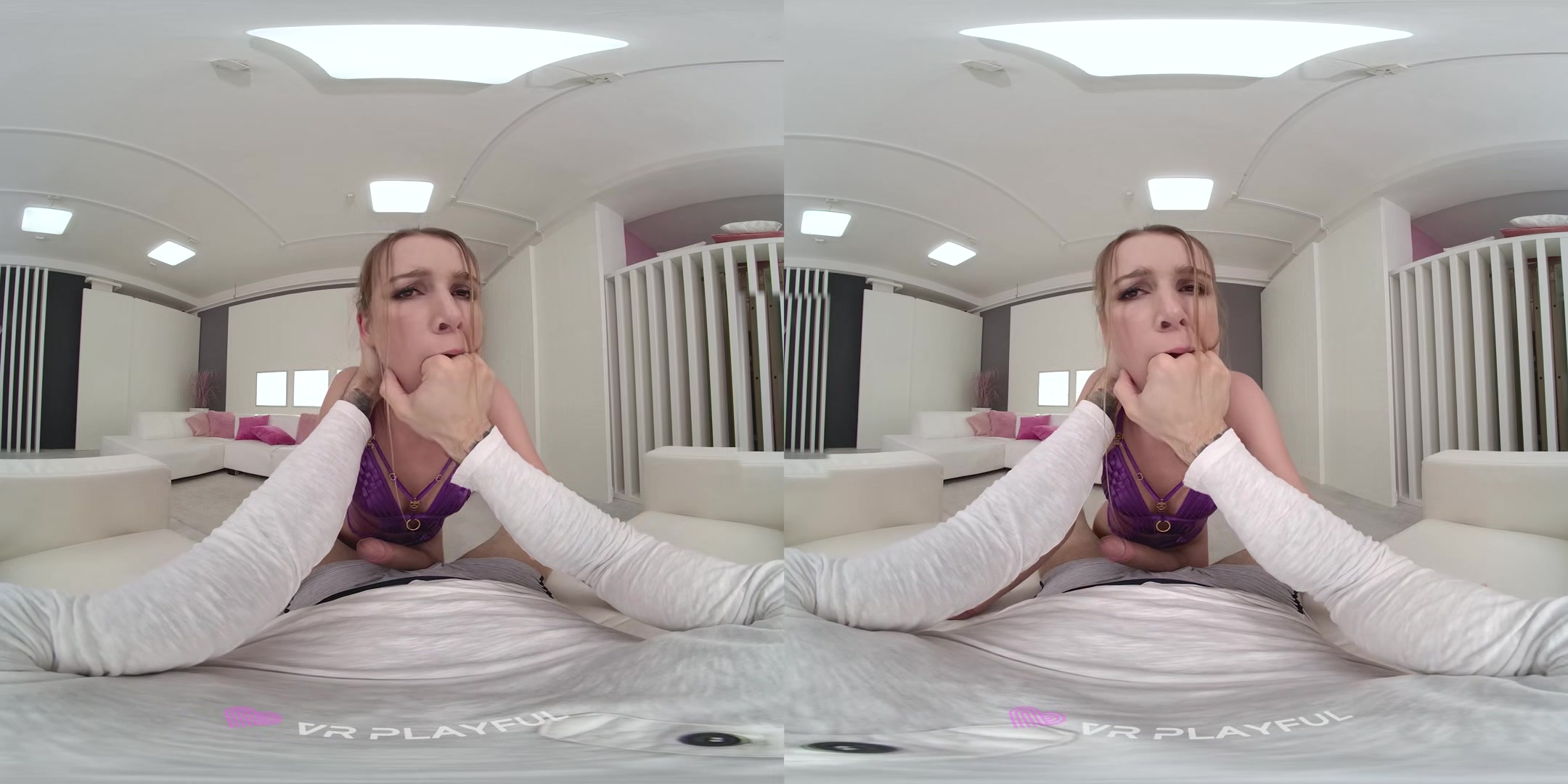 Alexis Crystal In Spit! - Vrplayful