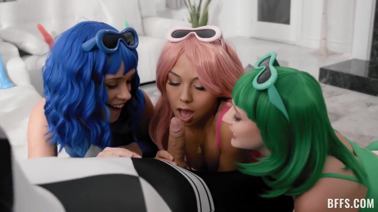 Power Pussy With Bianca Bangs, Bianca B And Khloe Kingsley