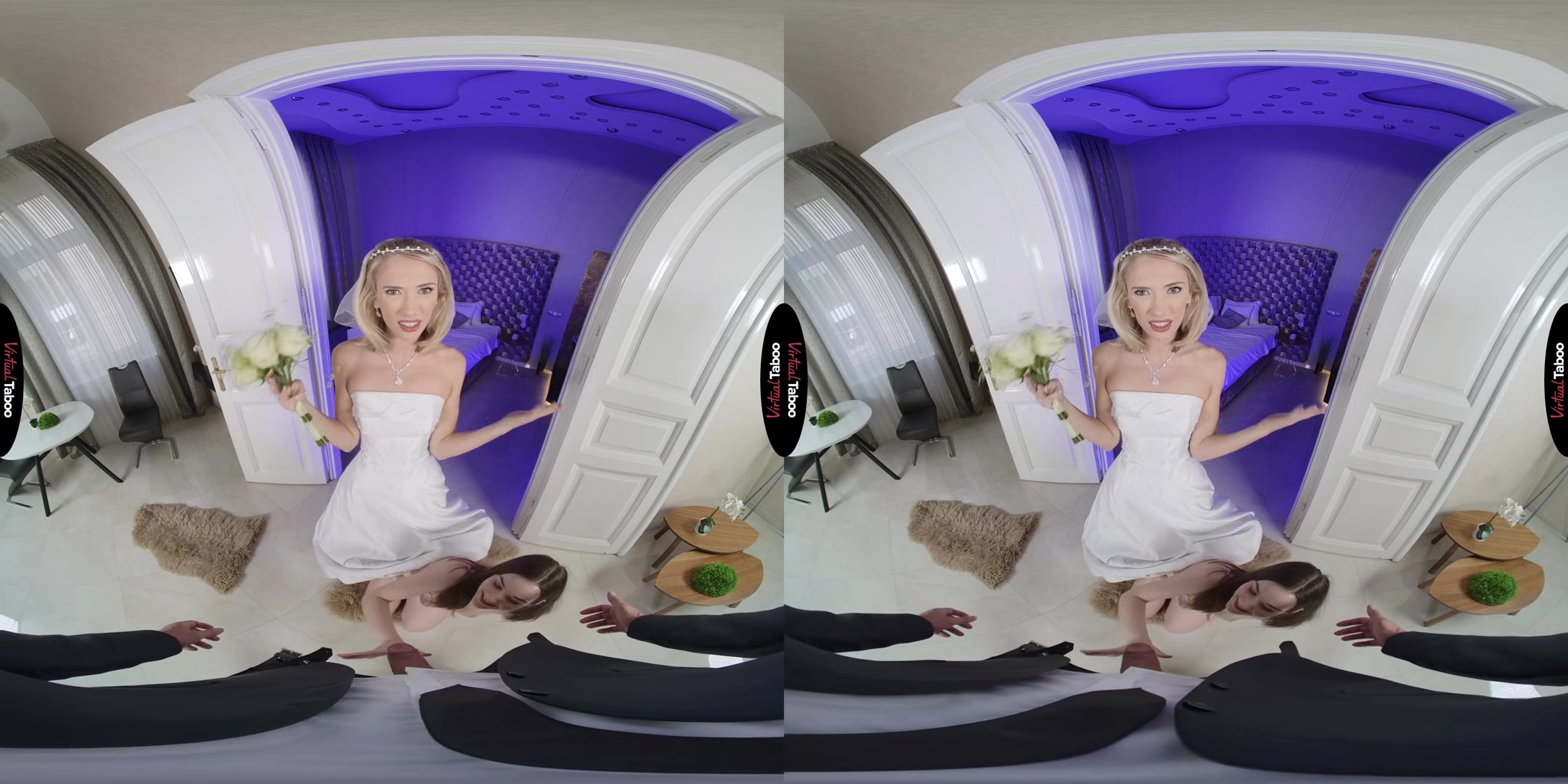Sky Pierce, Simona Purr VR Porn: We Are One Family Now - VirtualTaboo