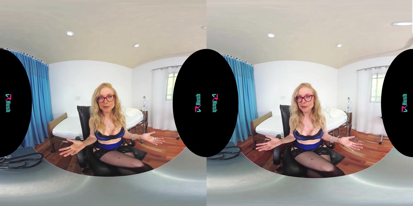 VRHUSH Sex lessons and JOI with mature Nina Hartley