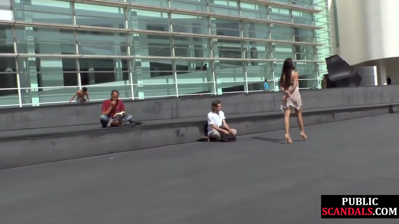 Real Newbie Gets Public Spanked And Facefucked Before J