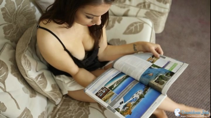 Emma in You Need To Wank - DownblouseJerk