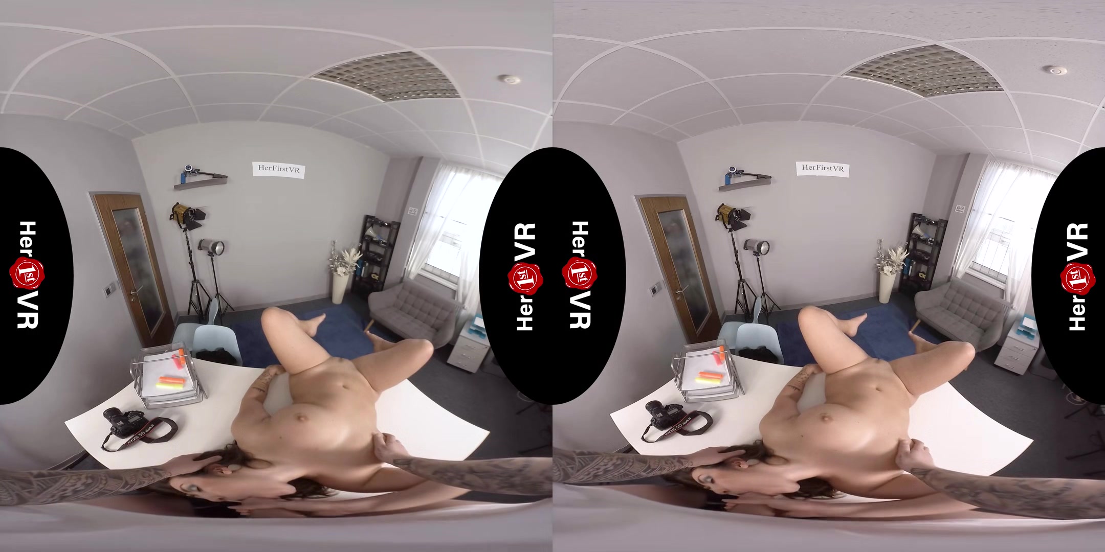 Lea - VR Casting; Busty BBW Amateur - SexLikeReal