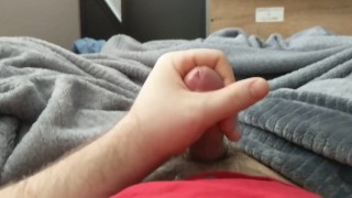 Quick masturbation session after 3 days of edging