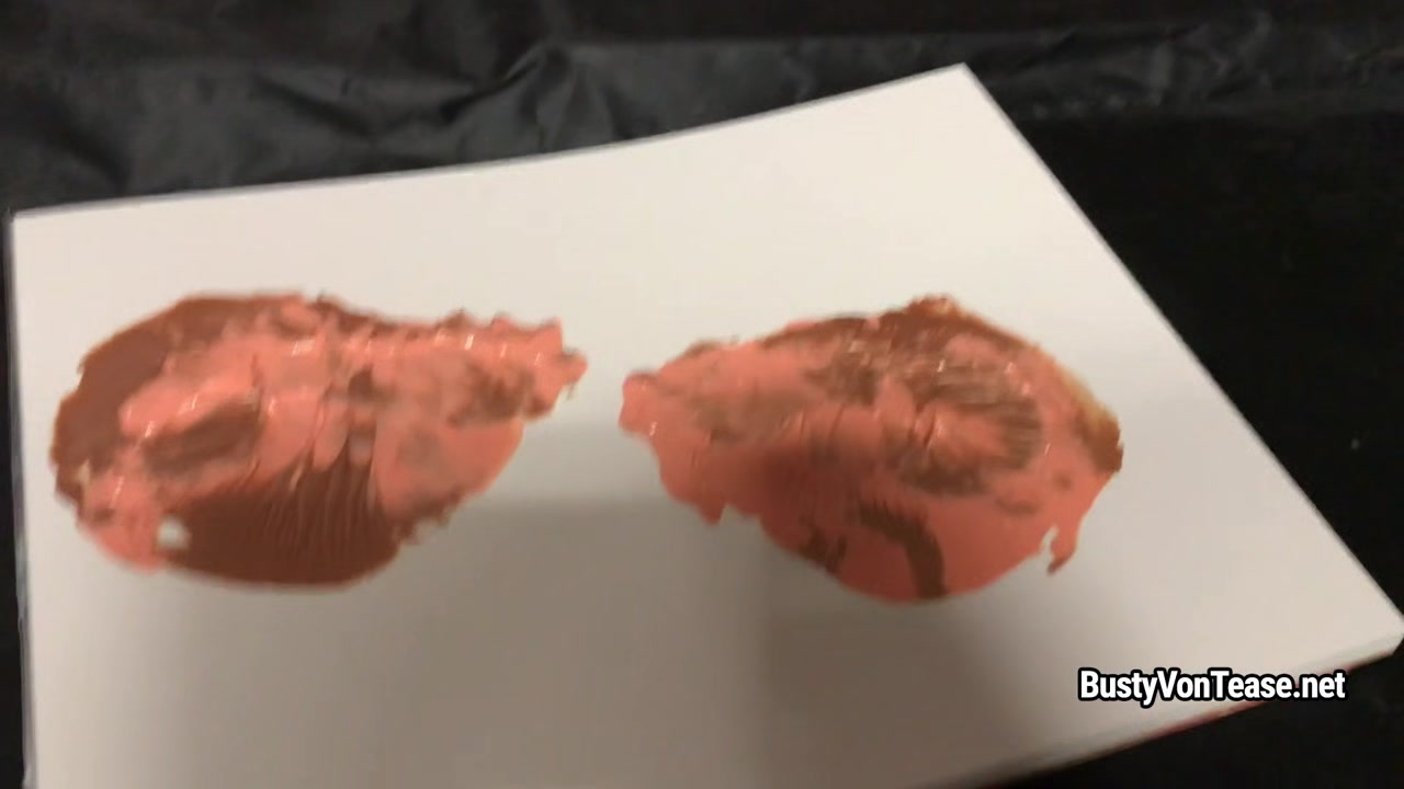 Busty Von Tease - Boob Art