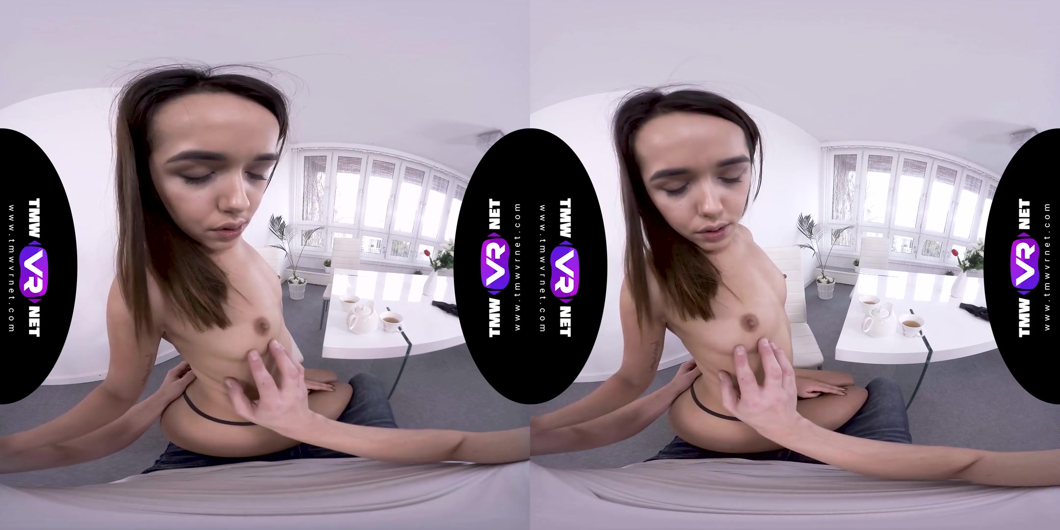 Esperanza Del Horno in Spicy Brunette Learns How To Satisfy a Fat Cock - TmwVRNet