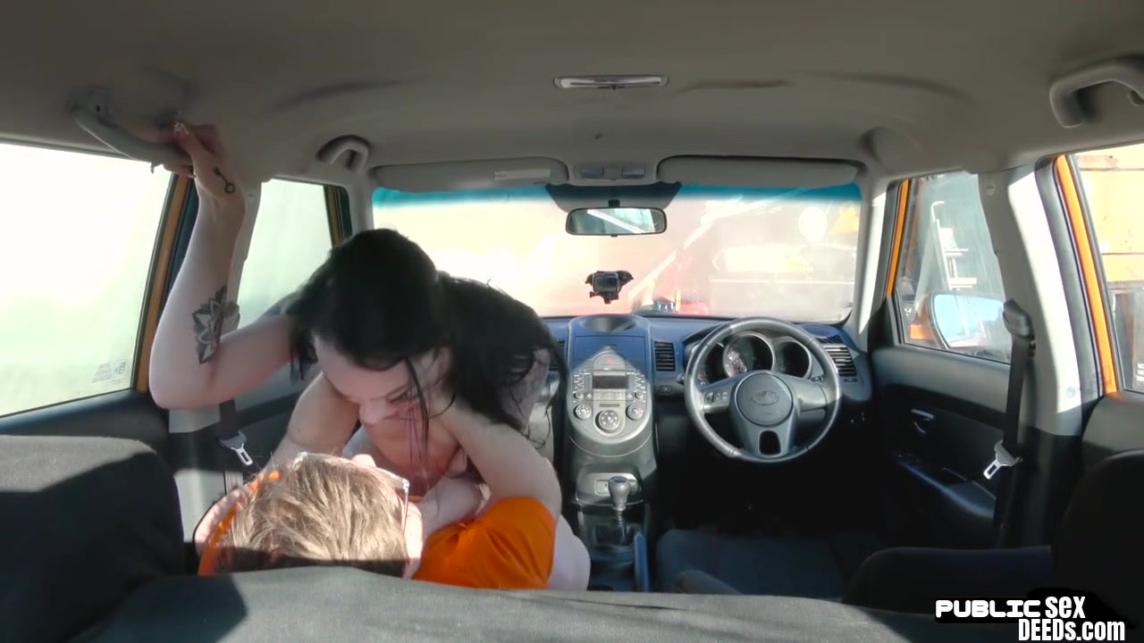 19yo car driver doggystyled in POV by spicy instructor
