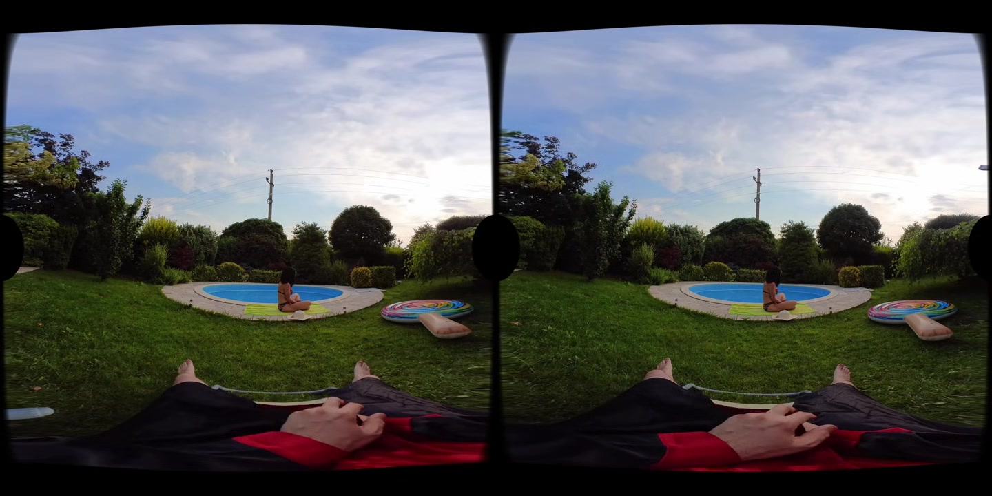 Watching Your Hot Neighbour At The Pool - AlecHardy