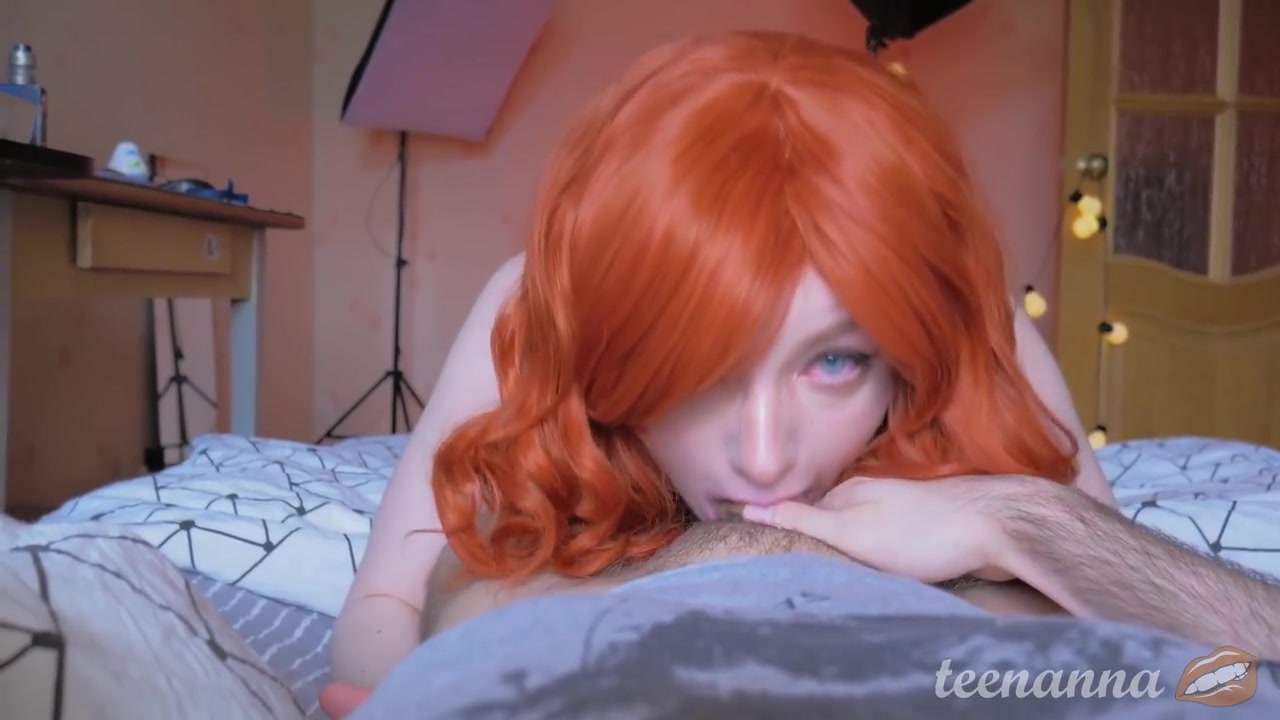 Teenanna - Redhead Bitch With Freckles Loves The Taste