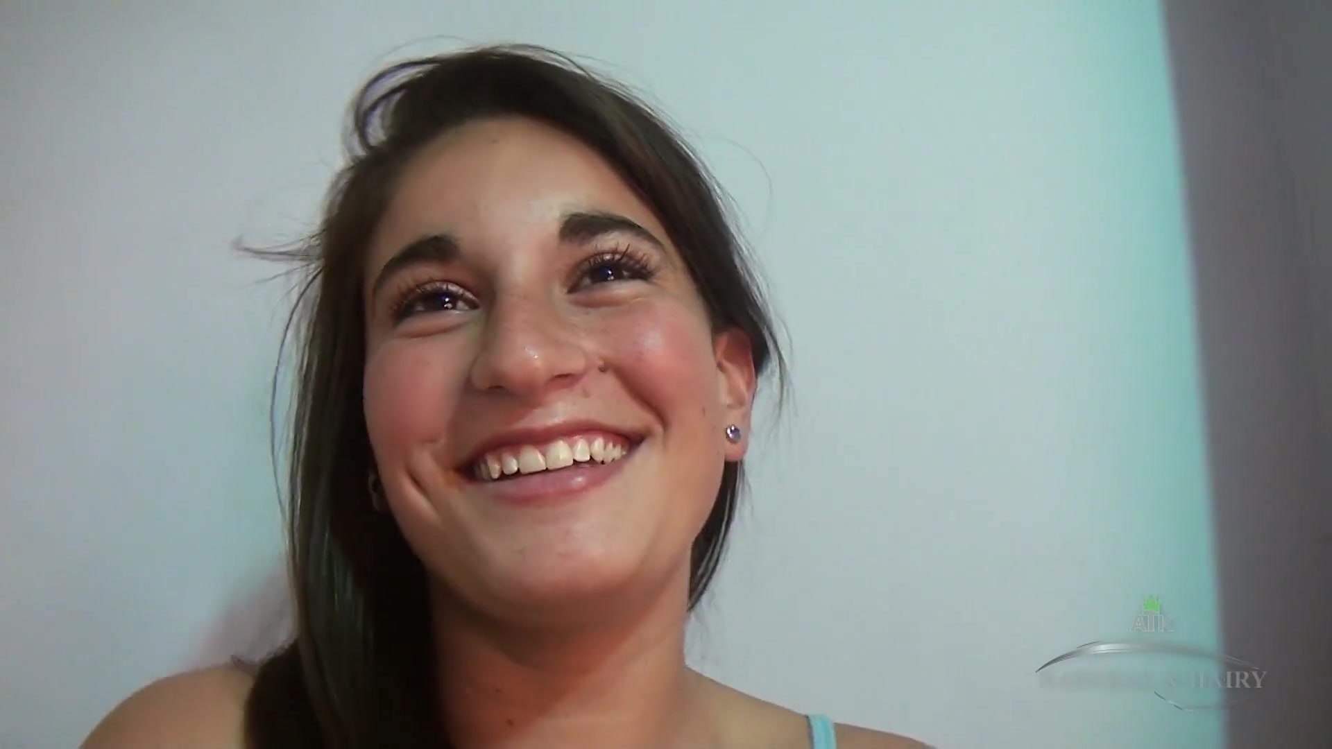 Roxane Is A Cute, Shy, And Curvy Brunette Blossom
