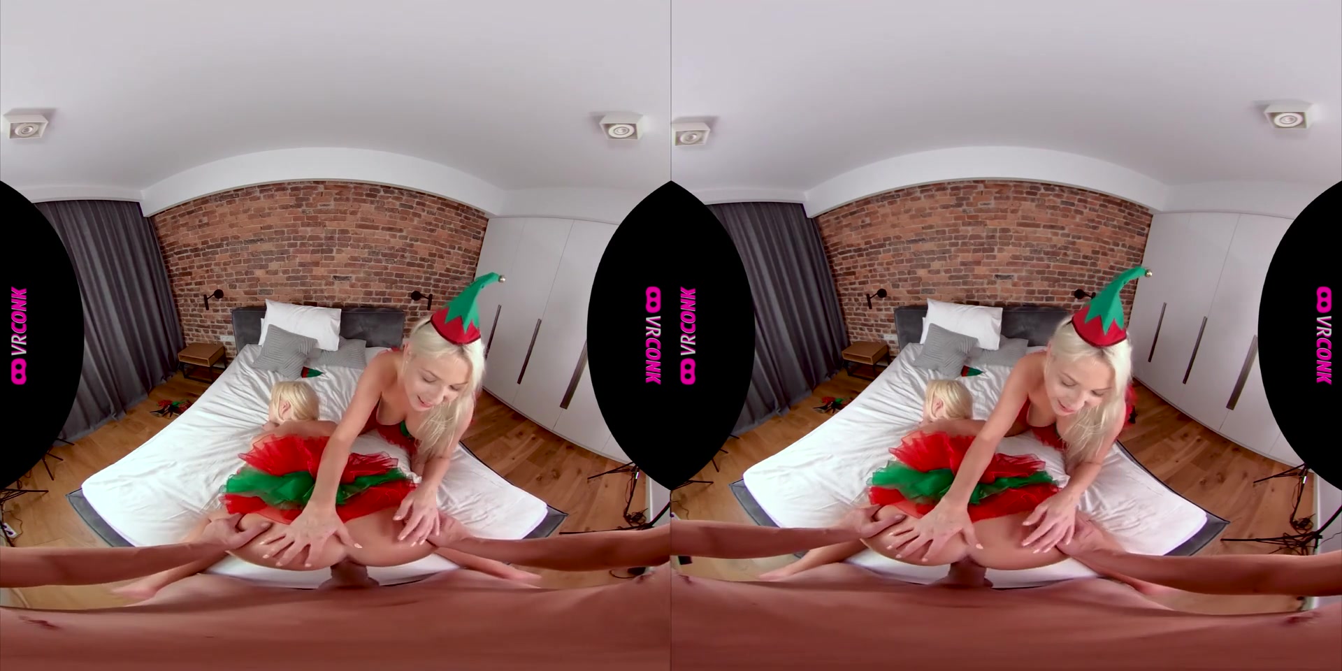 Lovita Fate & Karol Lilien in Elves Wish You A Merry Christmas - VR Porn Video - VRConk