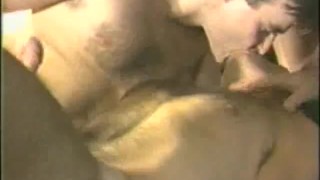 Bukkake Cumshots For These Hairy Men