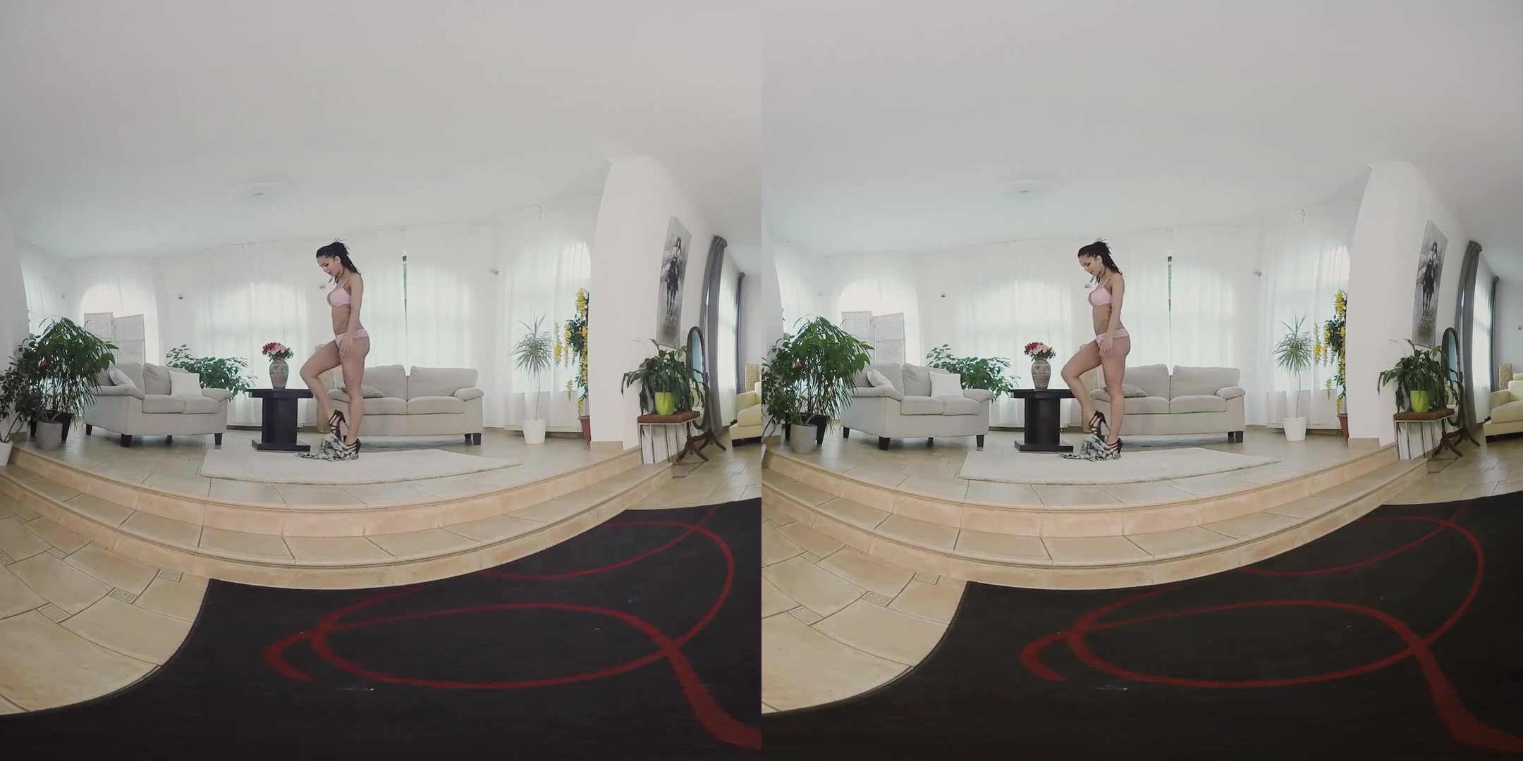 Isabella Chrystin in Leggy, Ebony Babe Teases Her Pussy - BravoModelsMedia