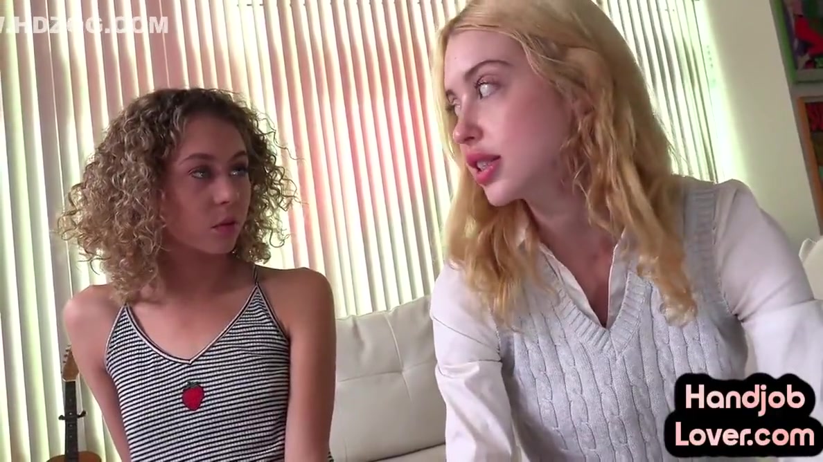 21yo Petite Hj Chick Jerks Pov Dick With Help Of Bff