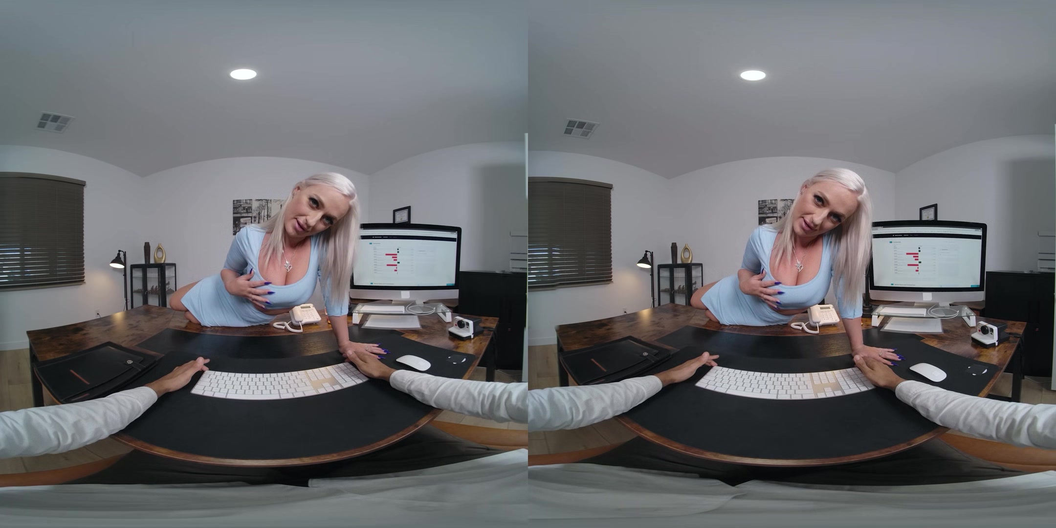Office Temptations: Anti-Stress Boobs