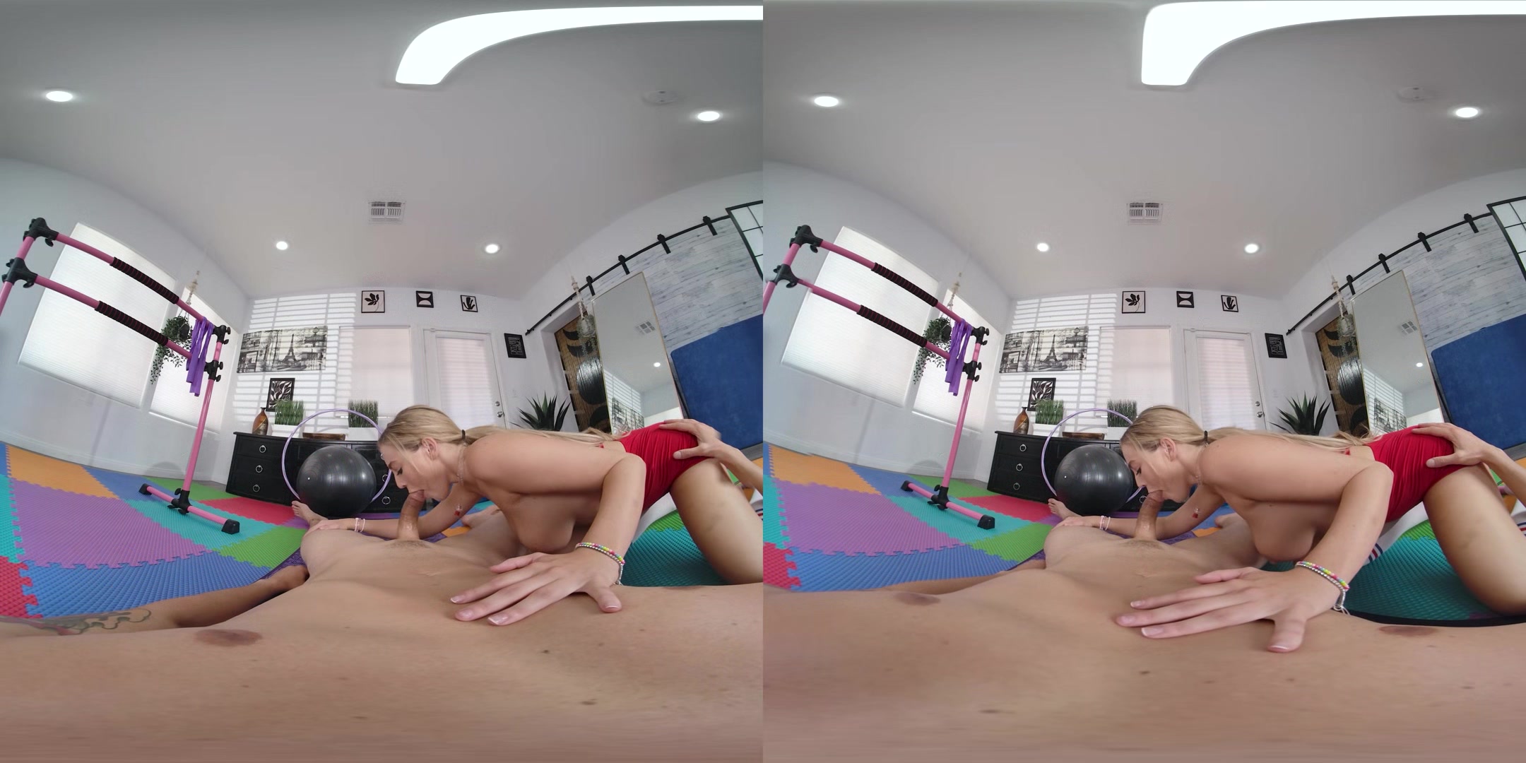 Stretching with Blake Blossom