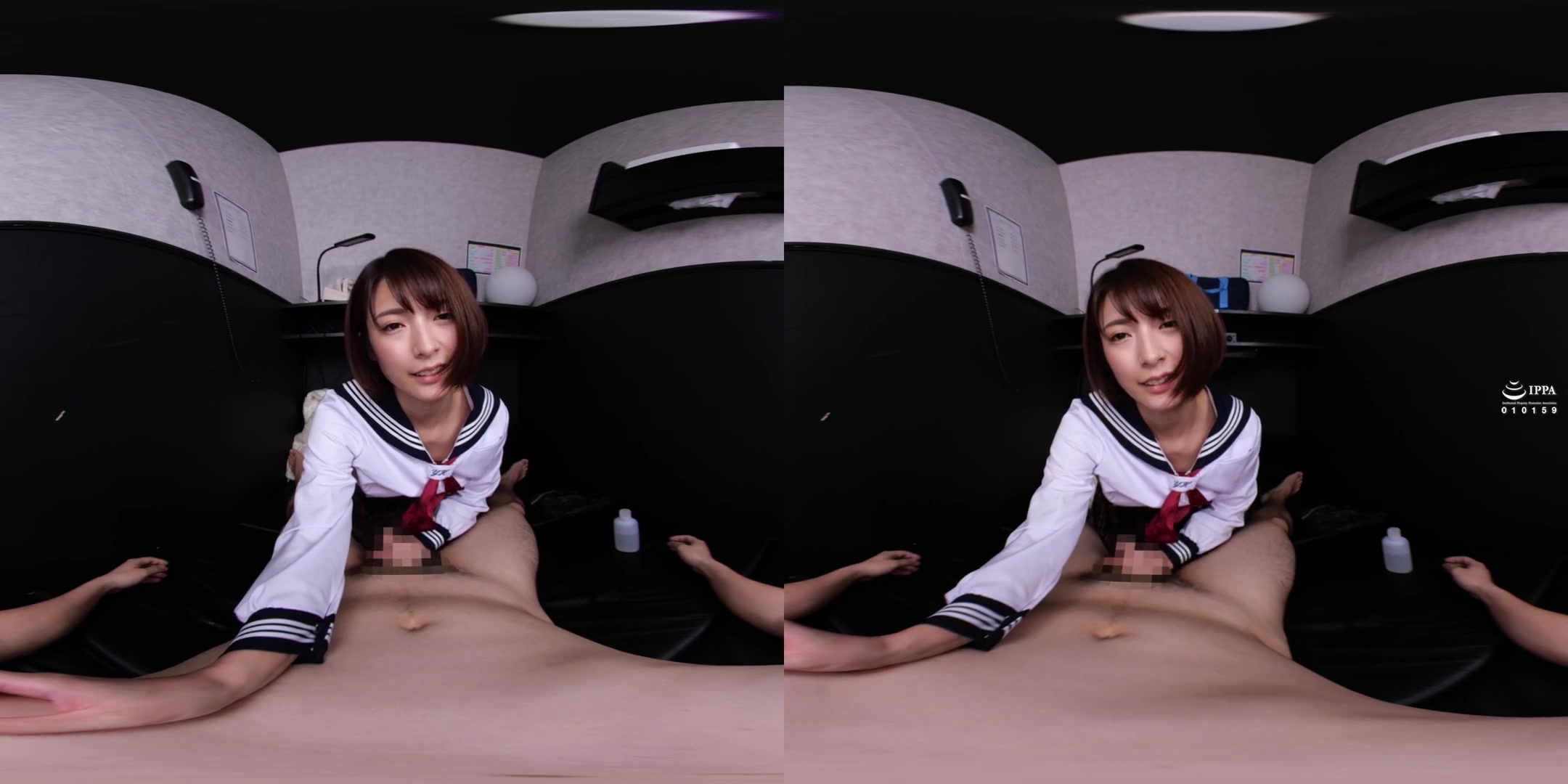Dirty Talking Masturbation in a Private Room; Blowjob from a Japanese