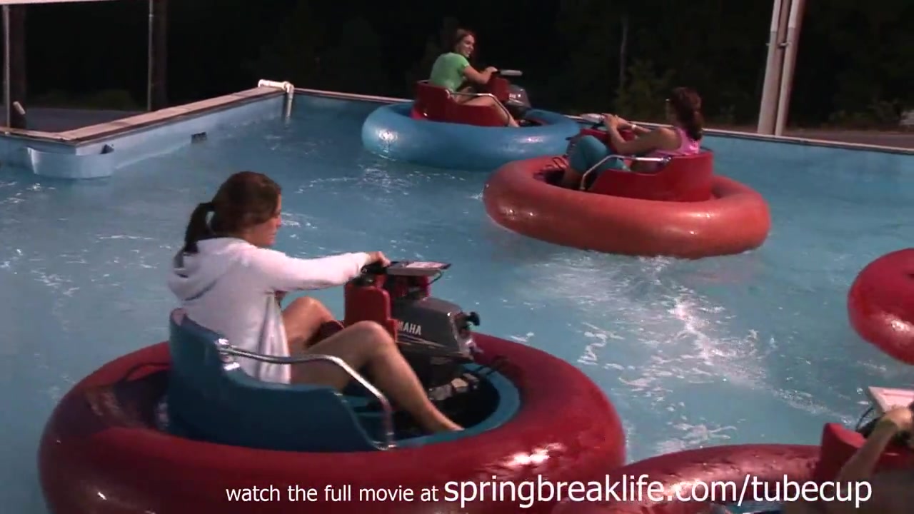 SpringBreakLife Video: Topless Bumper Boats