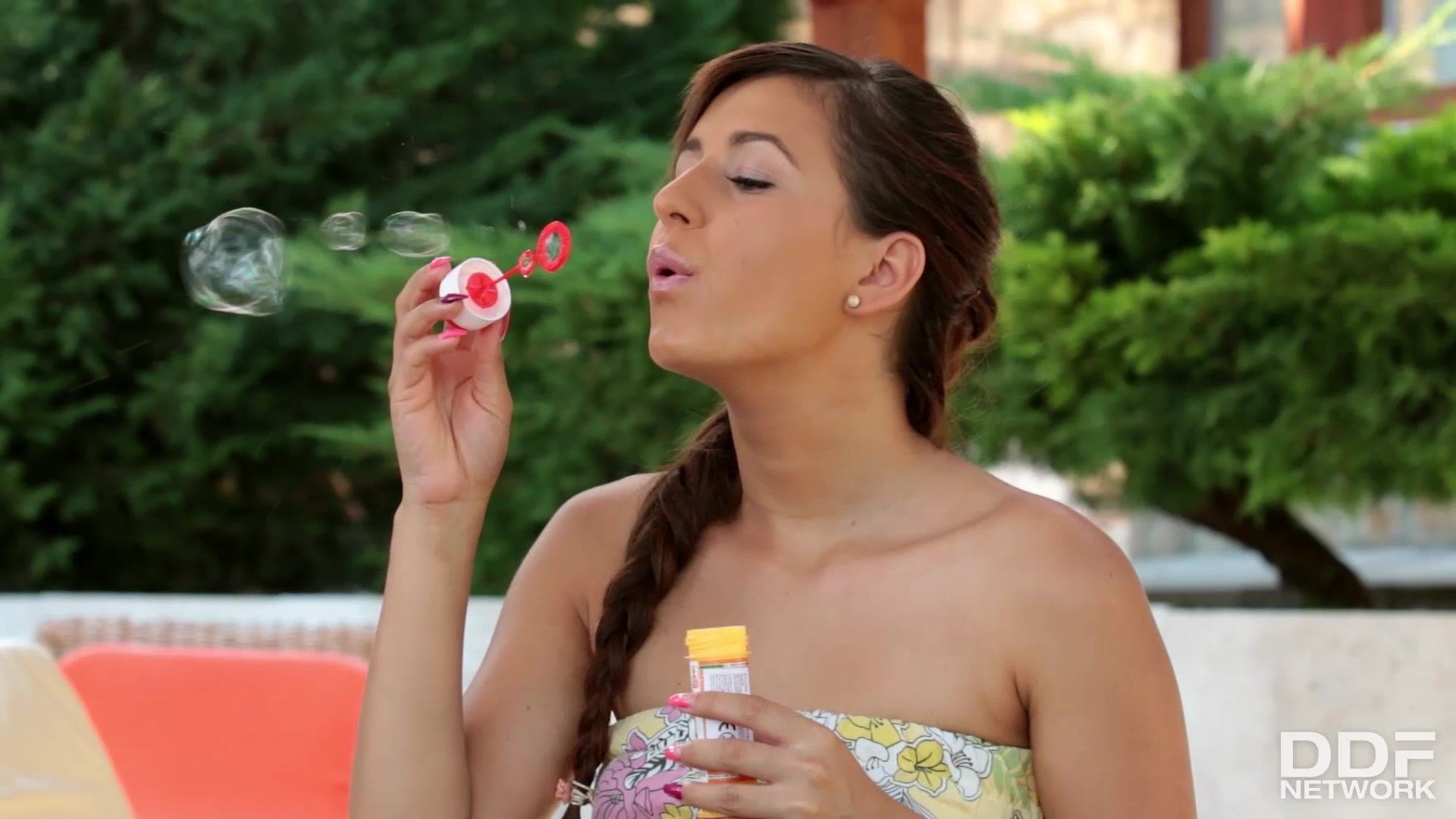 Titty Play Garden Day - teen 18+ Dream is Cream Machine - PornWorld