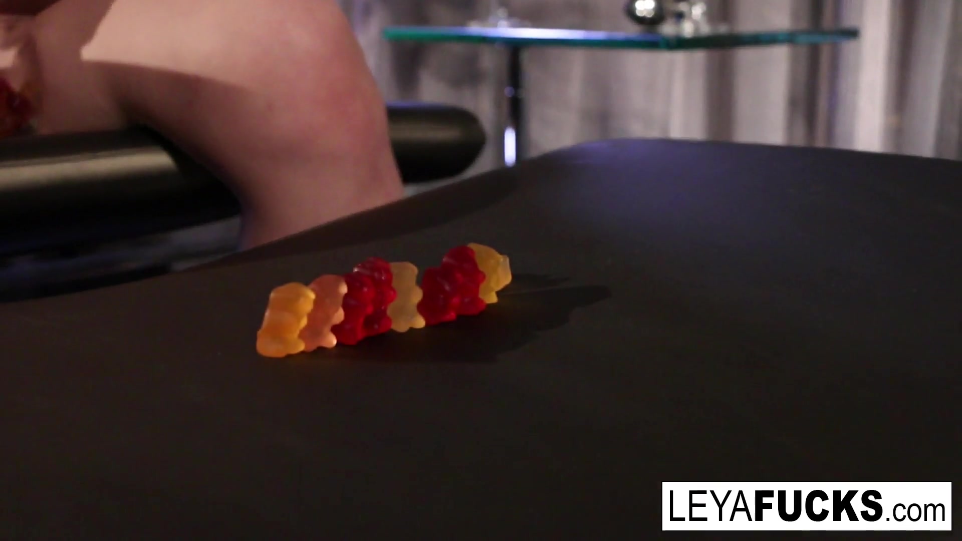 Leya Falcon in Leya Falcon Shows 16 Licorice Sticks Inside Her Ass - LeyaFalcon