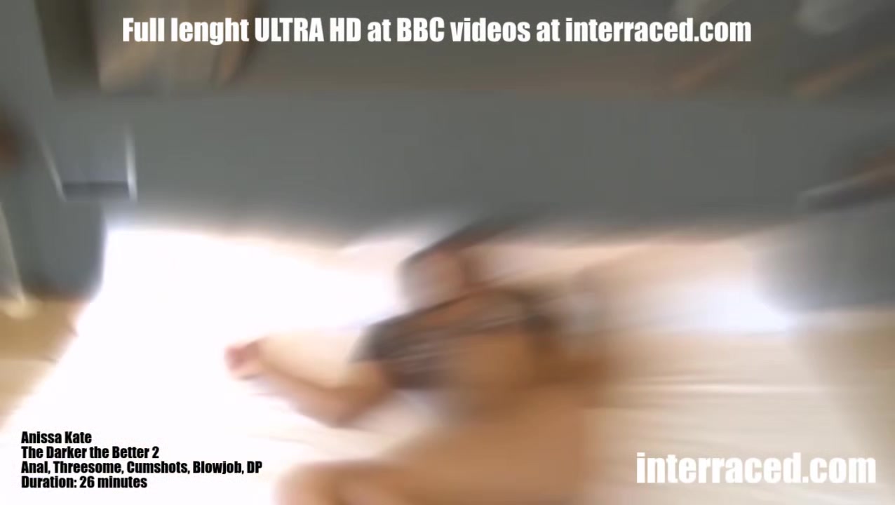 2 Black Cocks for Pornstar Anissa Kate - Interraced