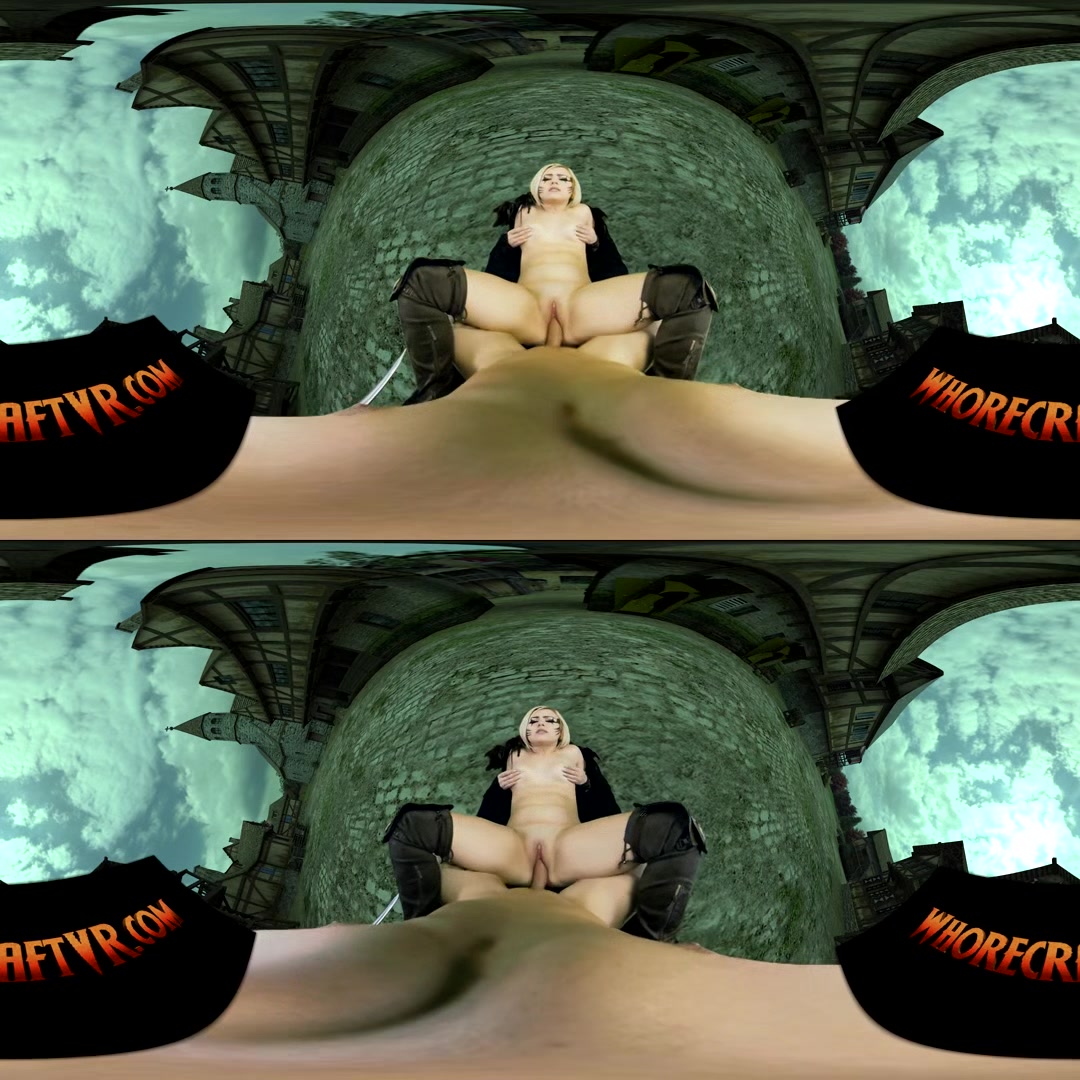 The Green Dragon; Busty Blonde Pornstar Cosplay