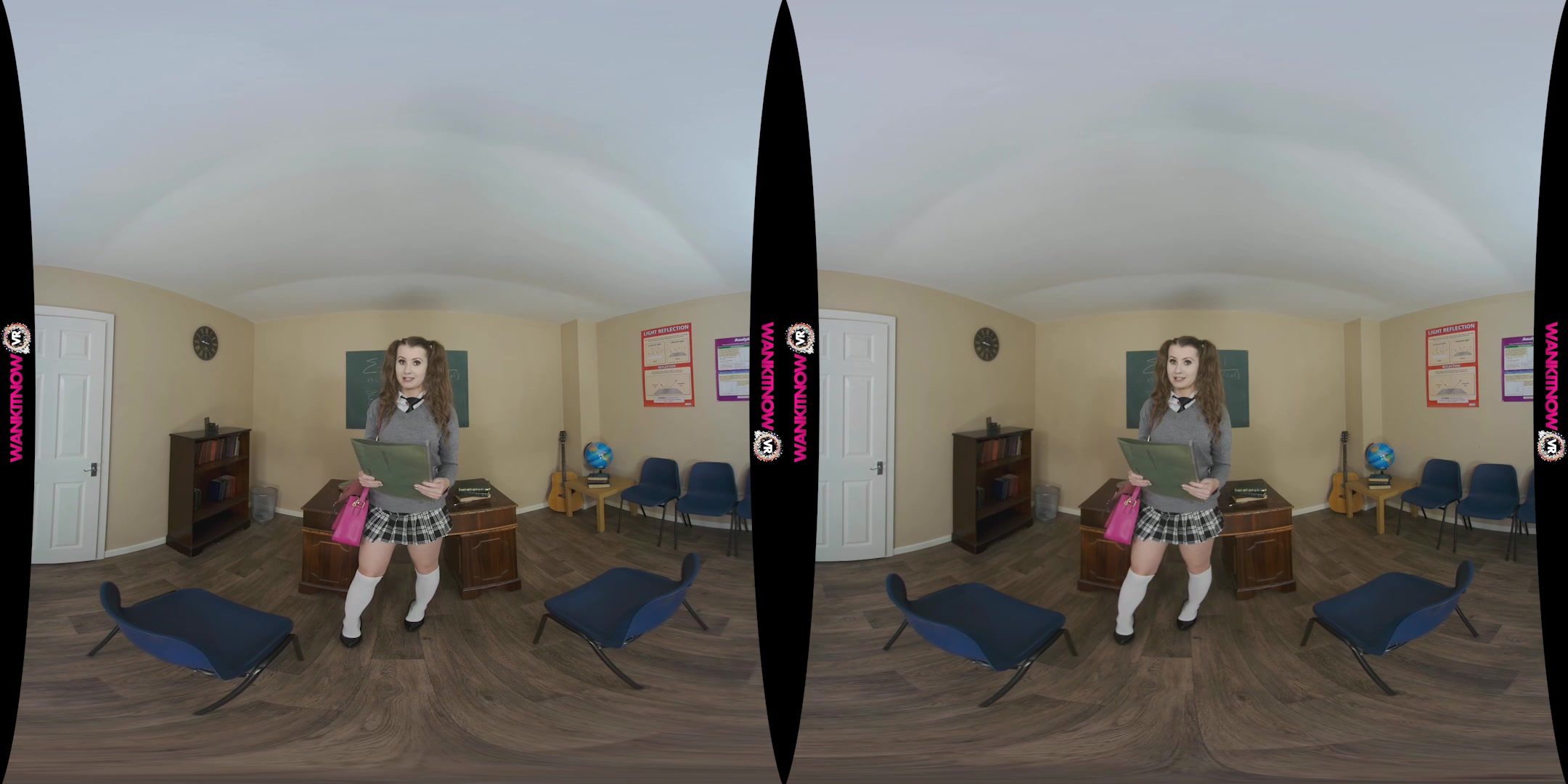 Tight College Pussy featuring Brook Logan - WankitNowVR