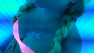 POV MILF BJ CAUGHT GIRL SUCK AMATEUR DICK PUBLIC SUNHOUSE ZOE