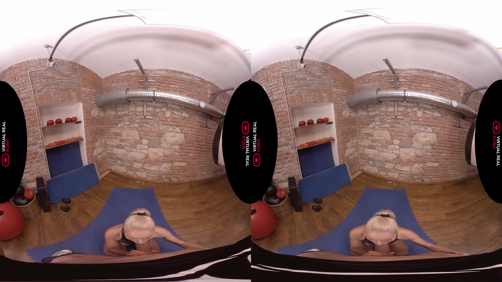 Alone in the gym - VirtualRealPorn