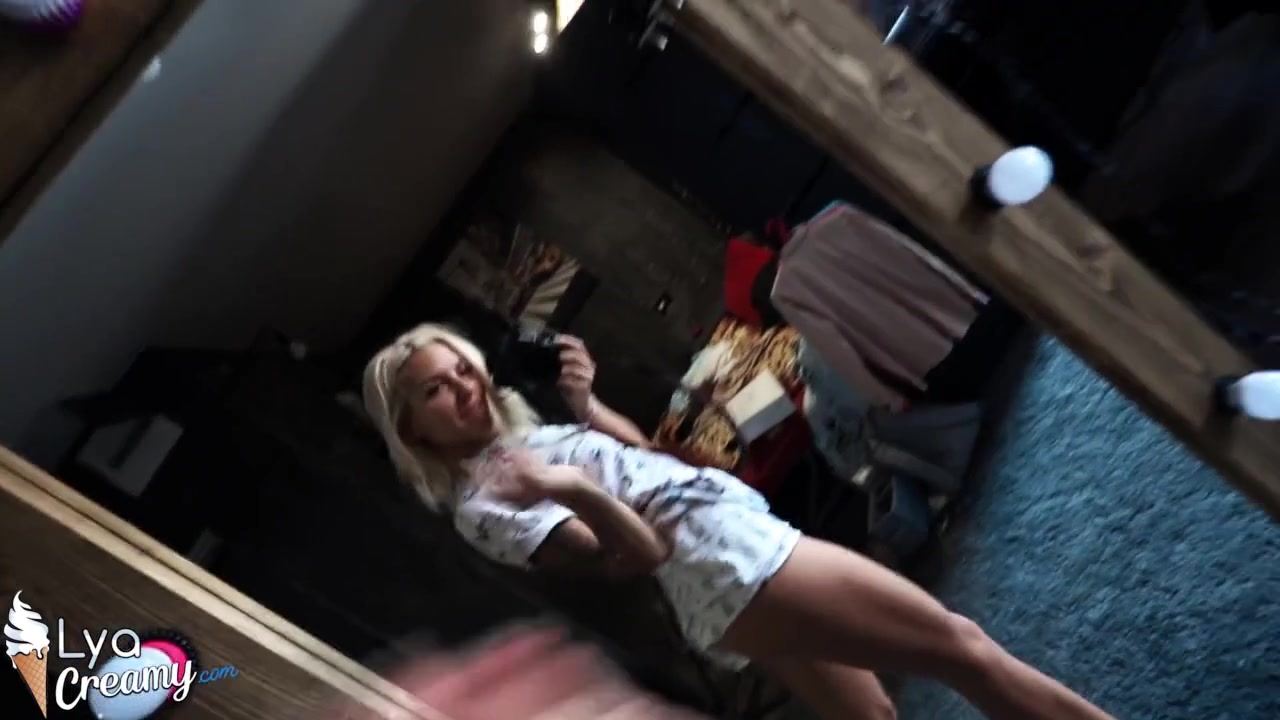 Girl Suck Huge Cock And Jerk Off - Cum Swallow Pov