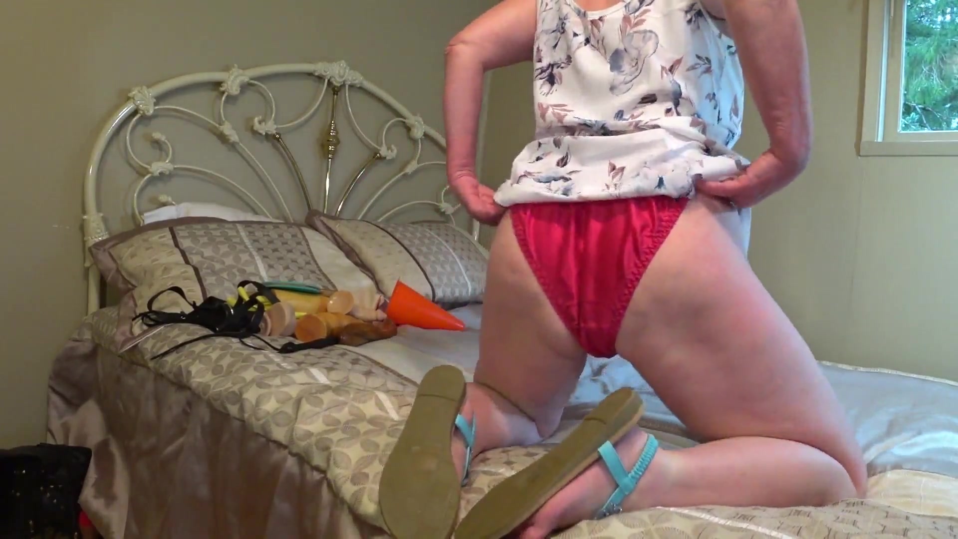 Satin Panty Sniff Indulge Your Horny Senses - TacAmateurs