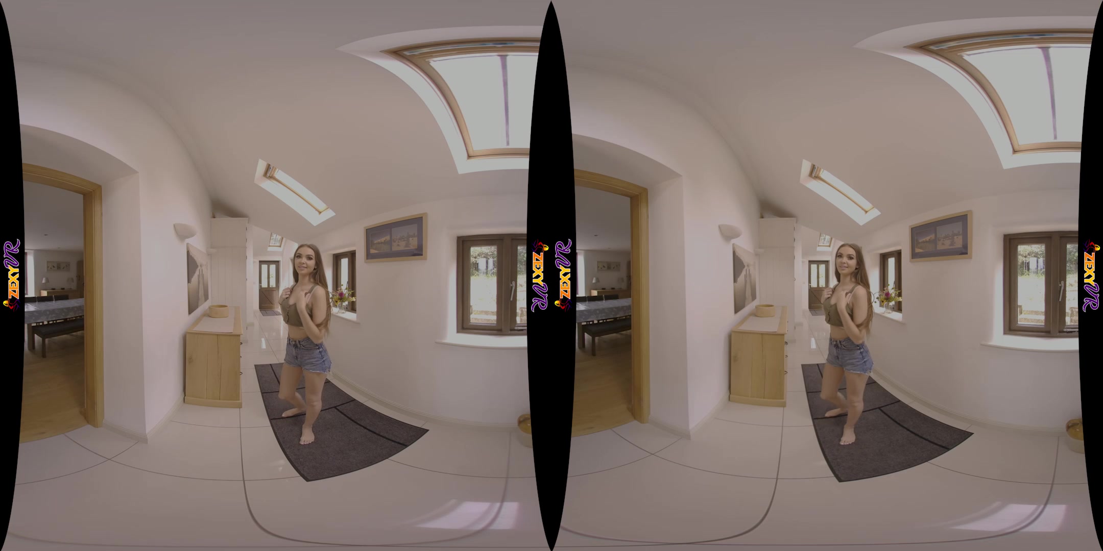 Hallway Hottie featuring Tara - ZexyVR