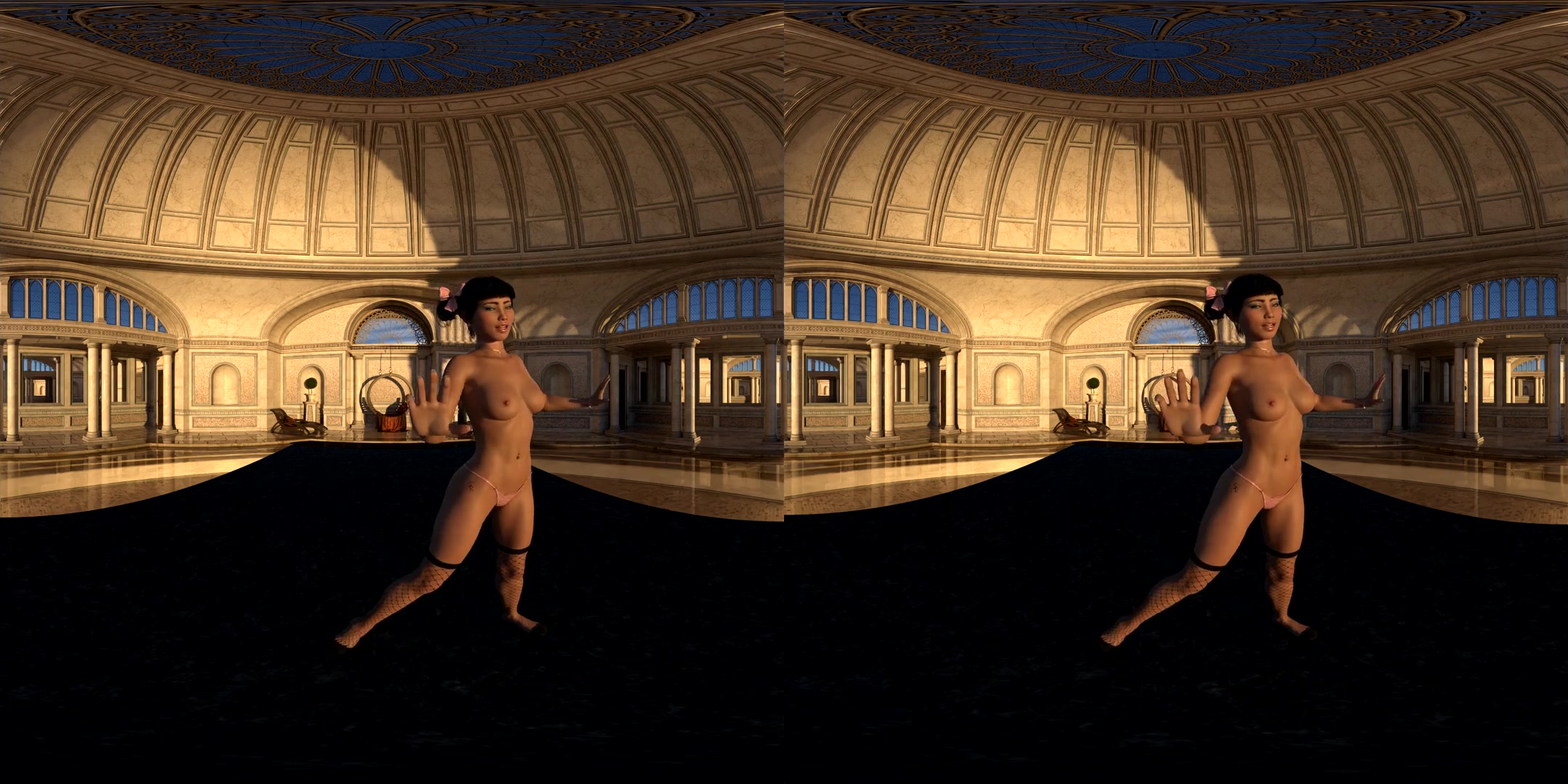 Shimmy Topless - 3D CG VR Solo - SkinRays - SexLikeReal