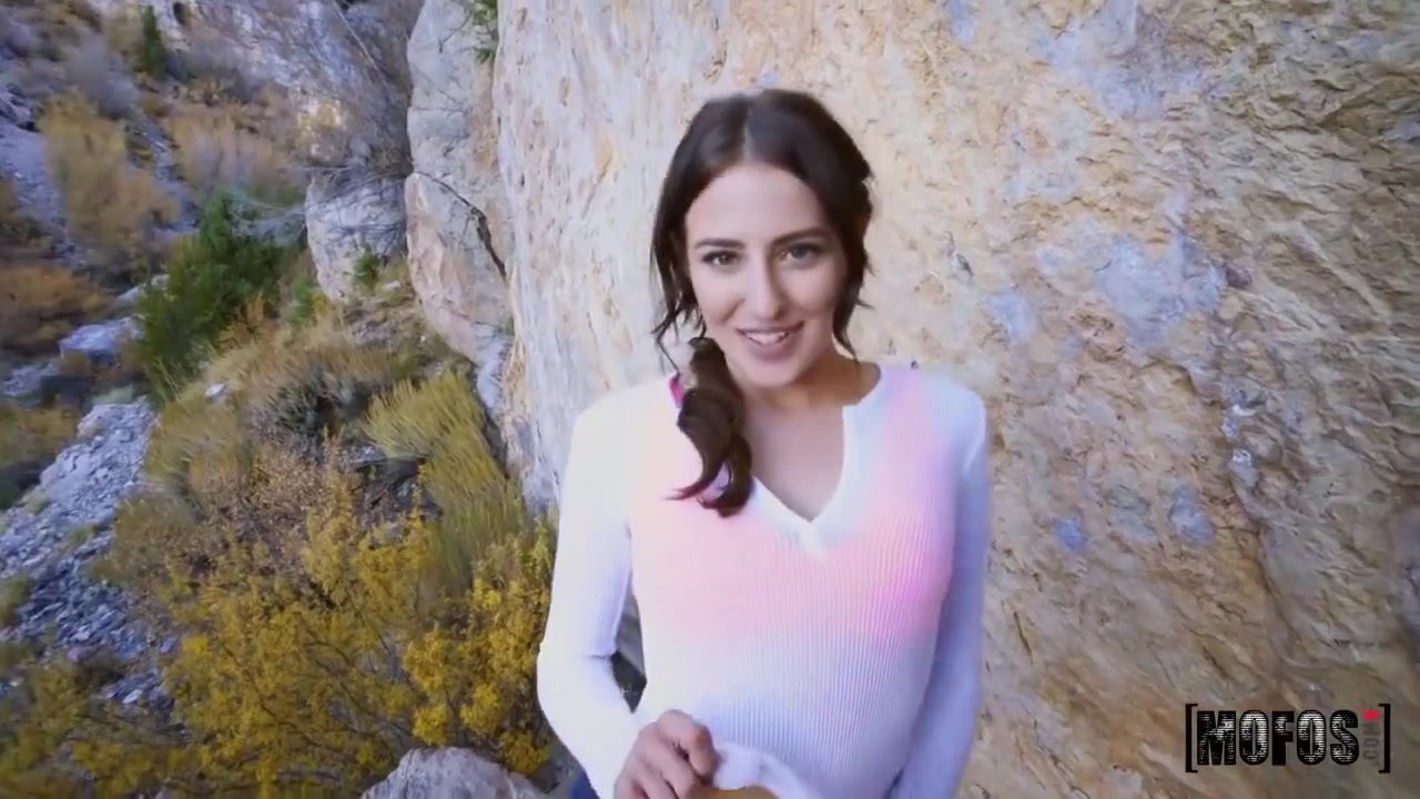 Hiker Hottie Aubree Facialed All Over Pov