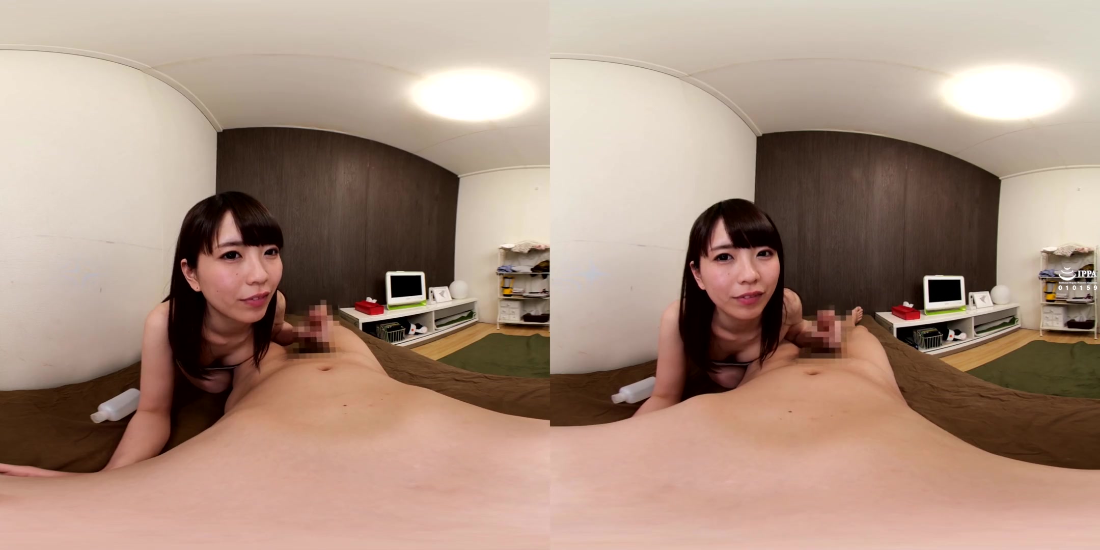 JOI and Happy Ending Massage with Chiharu Sakurai; JAV Idol Jerk Off Instructions and Blowjob
