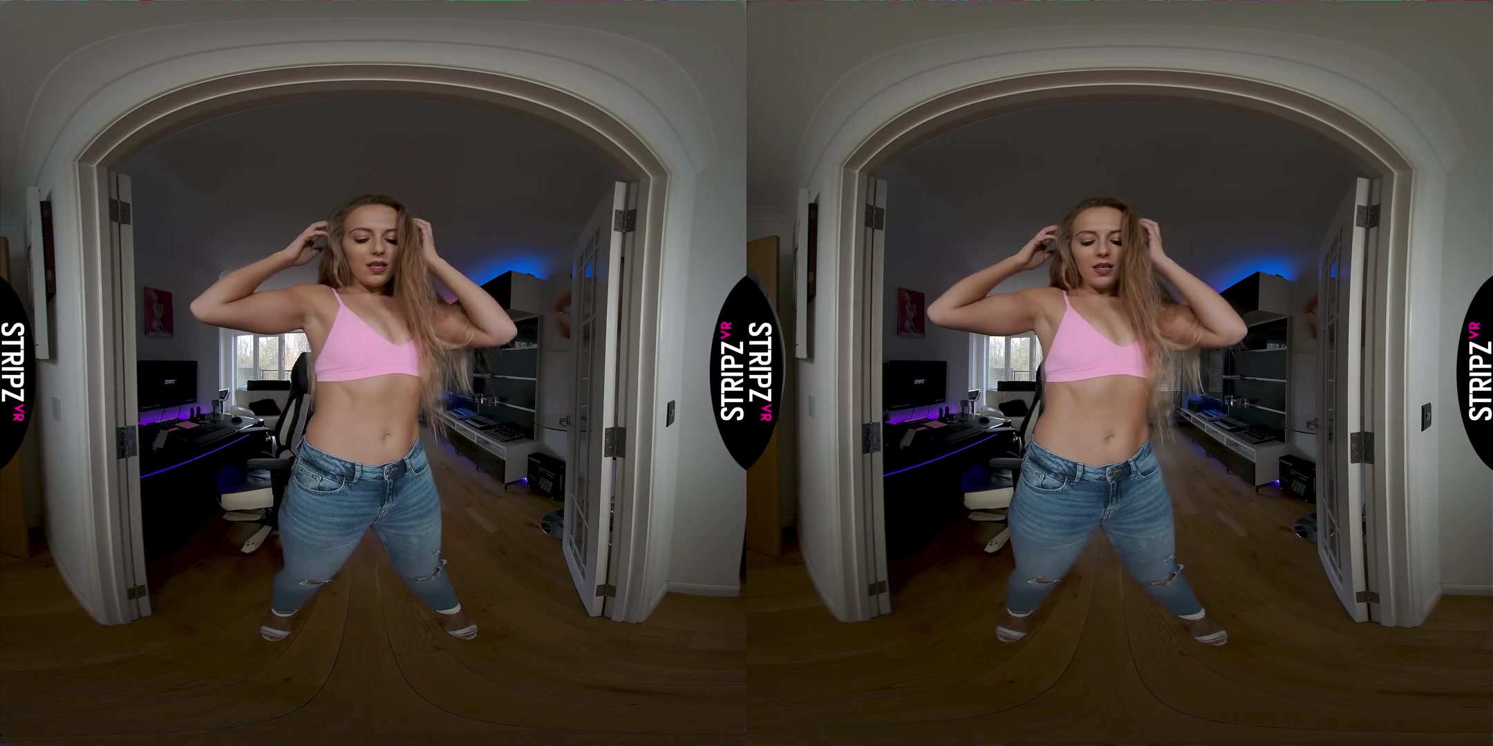 Fresh - Hot teen 18+ Solo Striptease - StripzVR - SexLikeReal
