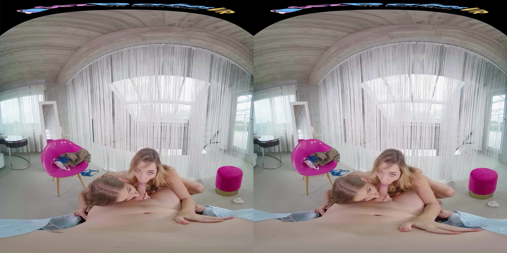 My Two Girlfriends - Ultra High Definition MFF Threesome