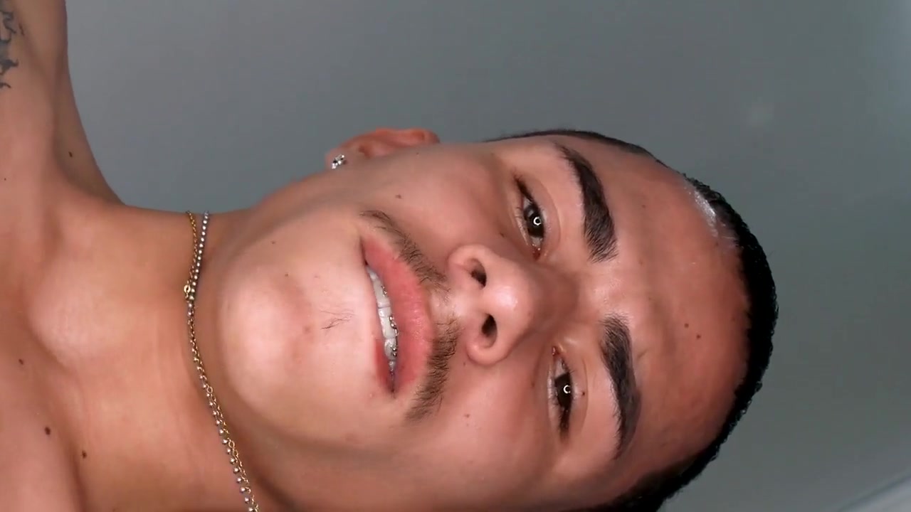 Hot Papi Stroking in Front of the Mirror - SayUncle