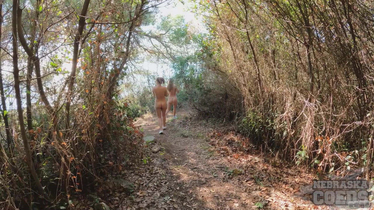 Nude Kayaking And Hiking Naked Outdoors On A Deserted Adriatic Island With Mira And Kristina