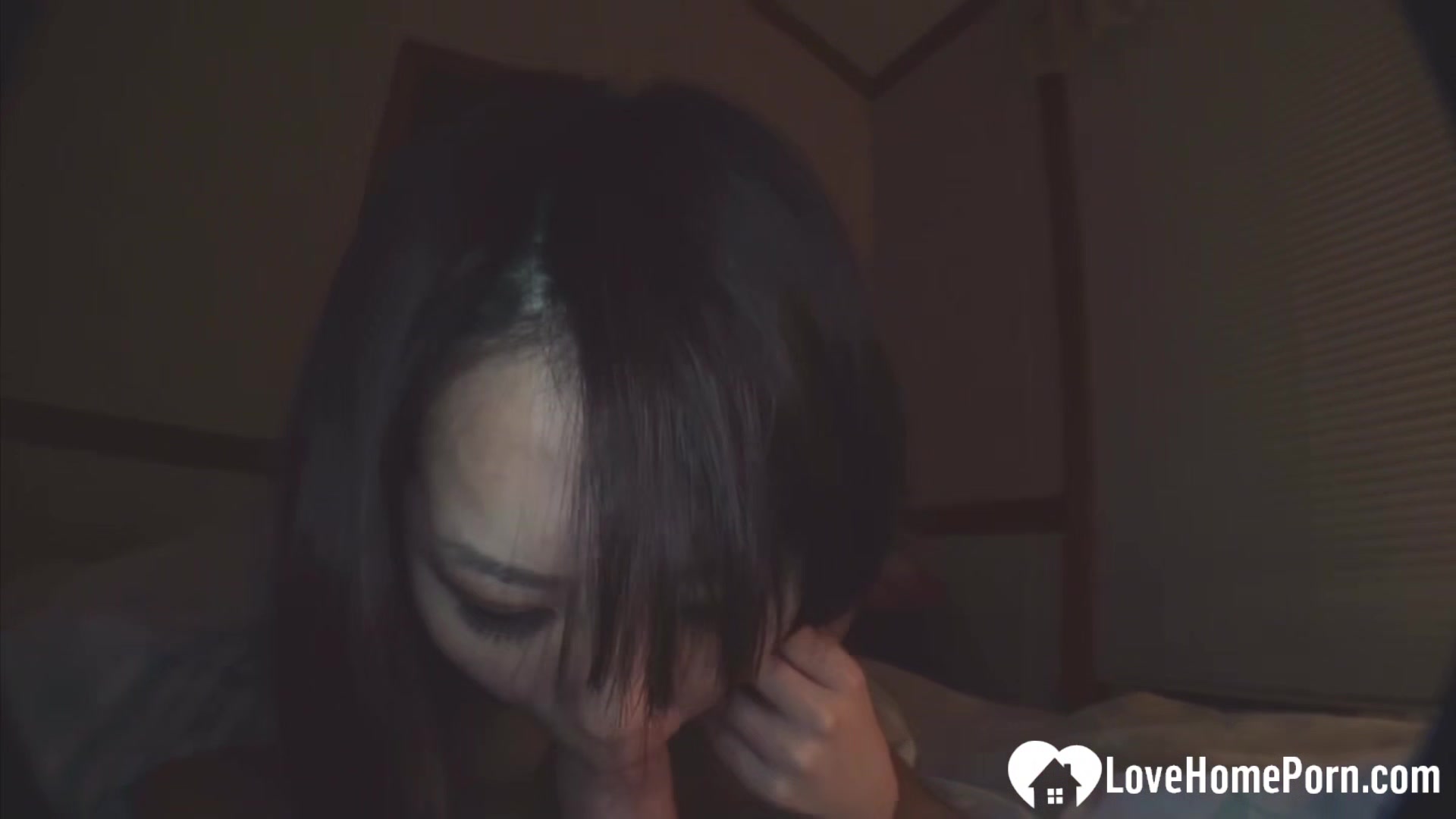 Two Asian sluts pleasuring my pulsating pecker