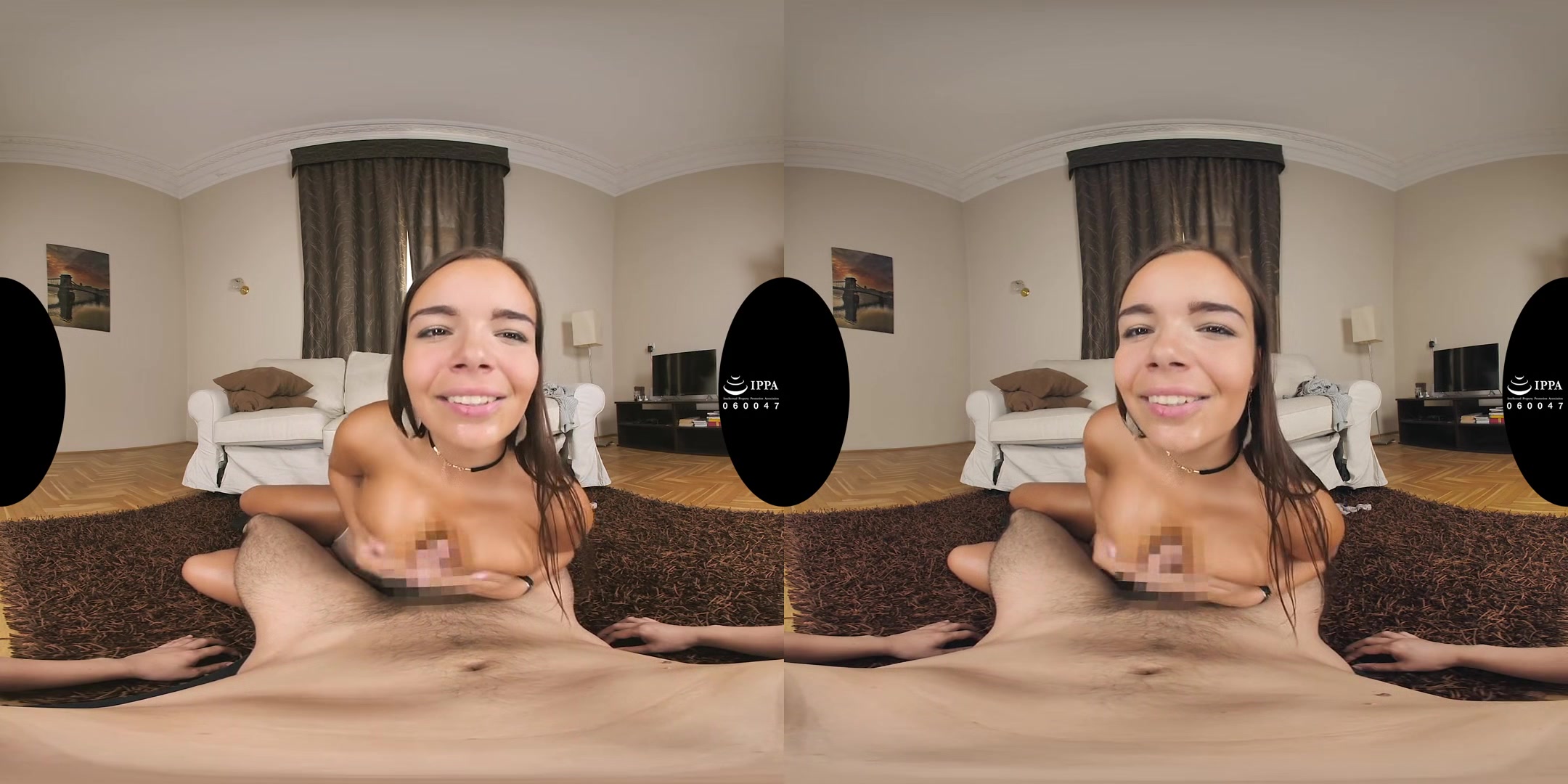 Hungarian with a Glamorous Body; Huge Tits Chubby Gaijin in JAV VR Porn
