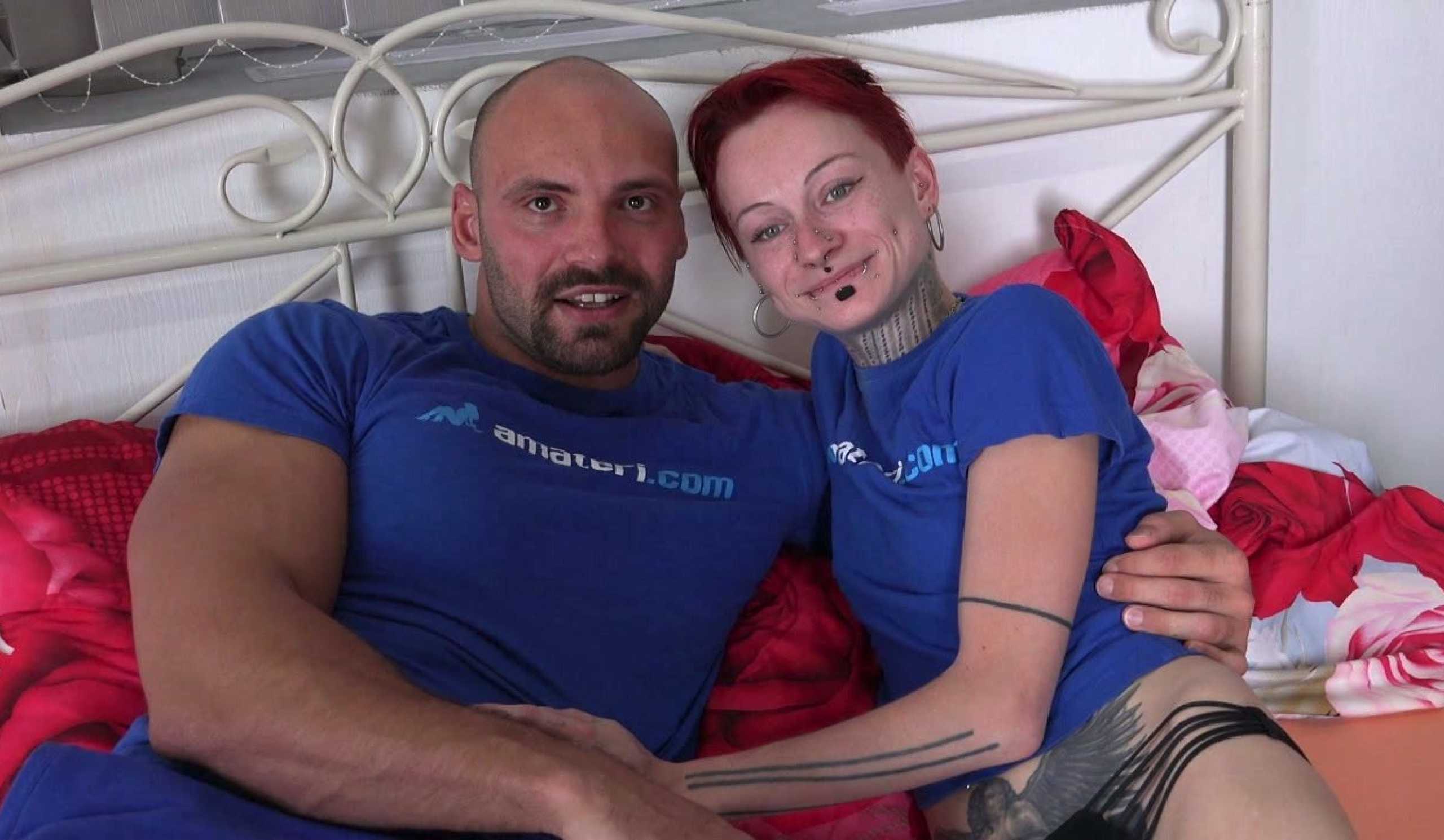 Joker's Harley Quinn in Czech Tattooed Joker's Harley Quinn And Her Boyfriend - Porncz