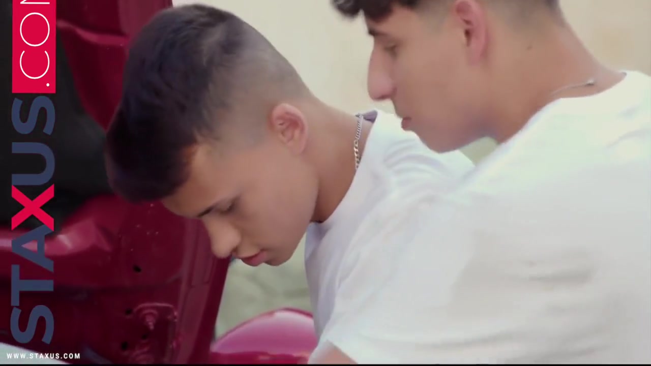 You Wont Believe What These Mechanics Did After Closing The Garage! 10 Min With Danny Fontana, Bambi Cute And Gay Porn