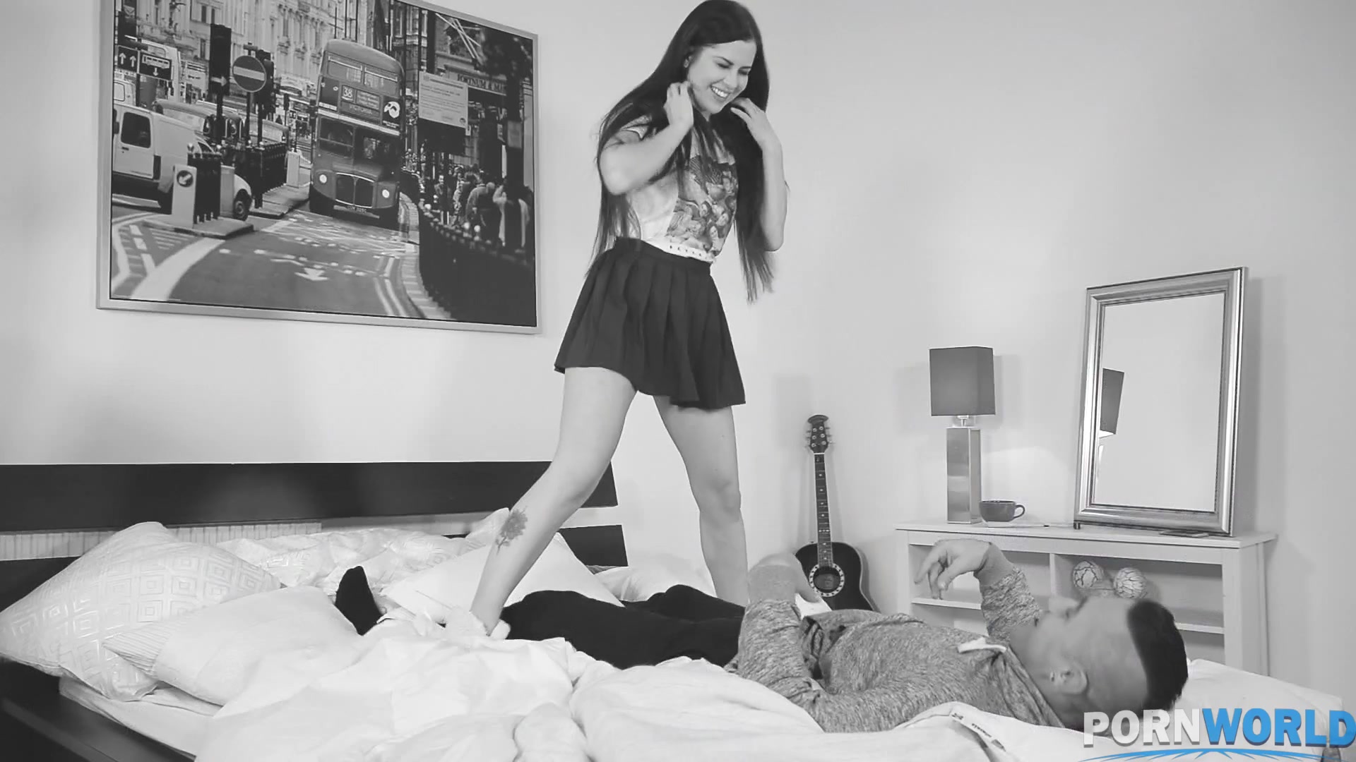 Horny Brunette's Anal Adventure - Cutie Takes on Huge Cock - PornWorld