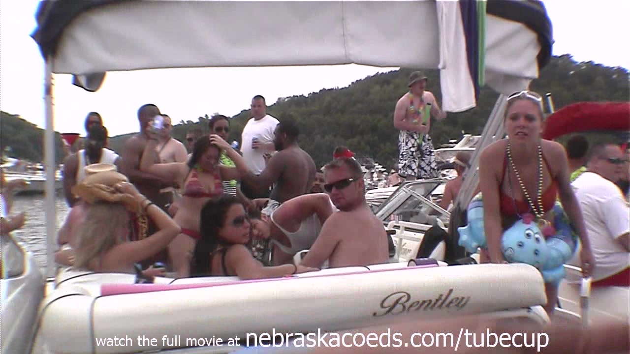 many random women flashing their perfect tits on lake