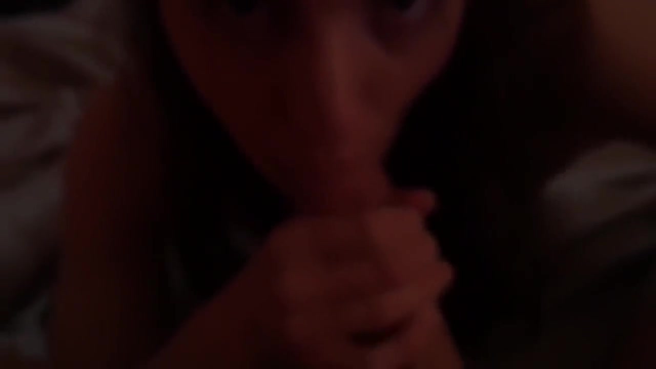 Horny blowjob by my roomate
