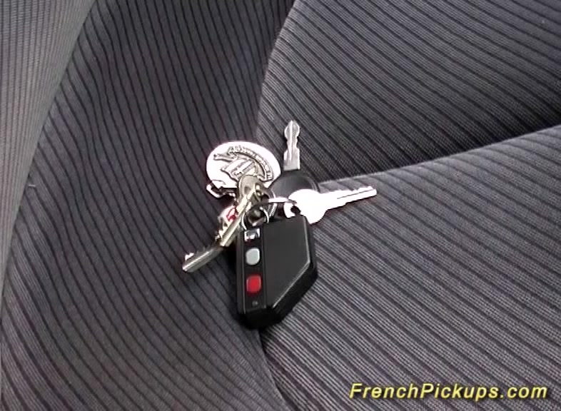 french Milf picked up for deep anal