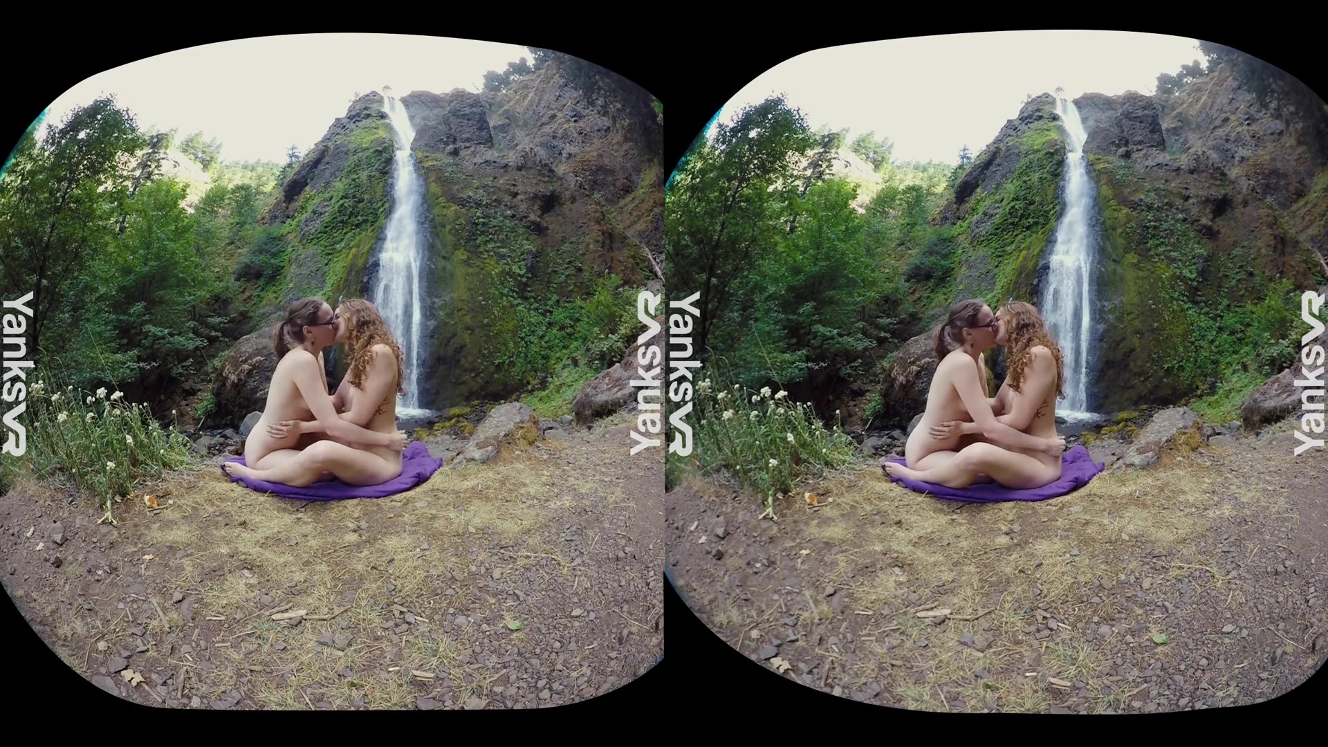 Endza Ash & Sierra Cirque in Endza & Sierra Lesbian Camping & Cumming - YanksVR