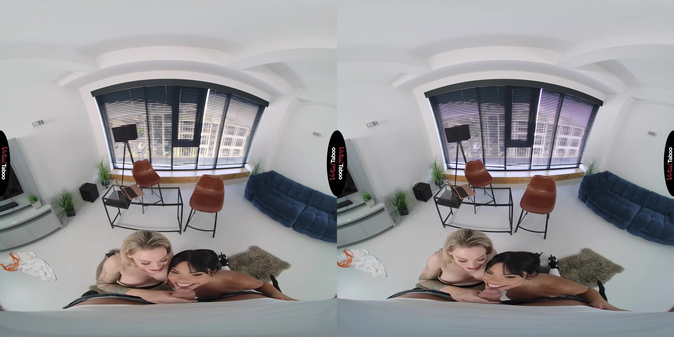 Megan Fiore, Isabelle Deltore VR Porn: Lesson For Three - VirtualTaboo